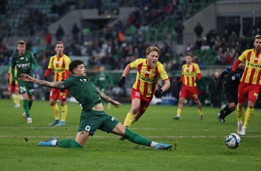 mecz Śląsk Wrocław - Korona Kielce, sobota 9 grudnia 2023