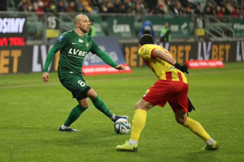 mecz Śląsk Wrocław - Korona Kielce, sobota 9 grudnia 2023