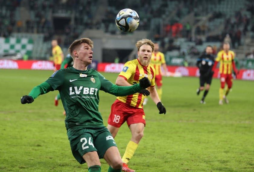 mecz Śląsk Wrocław - Korona Kielce, sobota 9 grudnia 2023