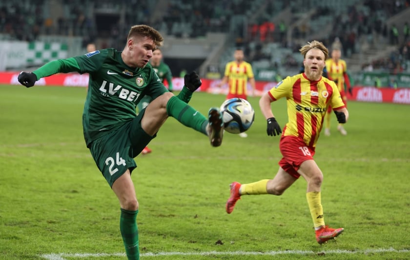 mecz Śląsk Wrocław - Korona Kielce, sobota 9 grudnia 2023