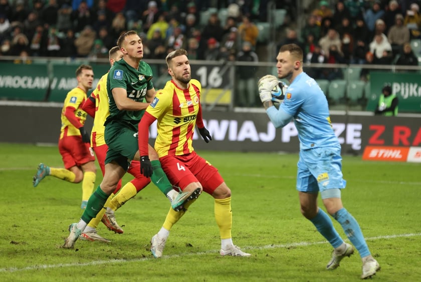 mecz Śląsk Wrocław - Korona Kielce, sobota 9 grudnia 2023