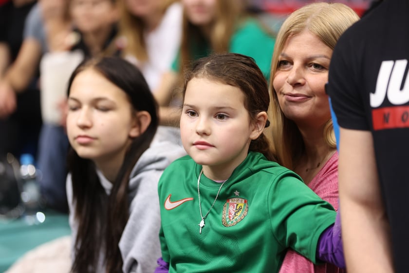 Śląsk Wrocław - Trefl Sopot, 23 grudnia 2023 r. - zdjęcia kibiców