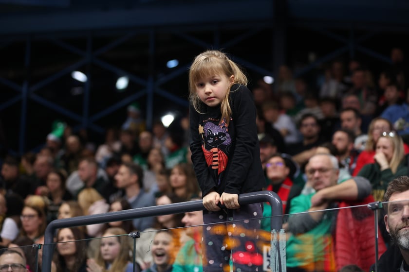 Śląsk Wrocław - Trefl Sopot, 23 grudnia 2023 r. - zdjęcia kibiców