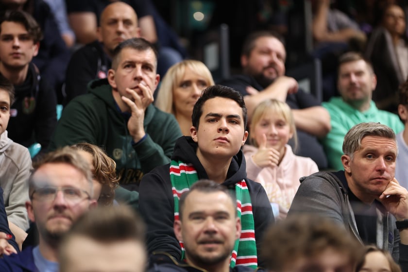 Śląsk Wrocław - Trefl Sopot, 23 grudnia 2023 r. - zdjęcia kibiców