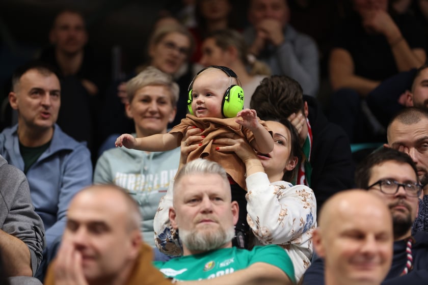 Śląsk Wrocław - Trefl Sopot, 23 grudnia 2023 r. - zdjęcia kibiców