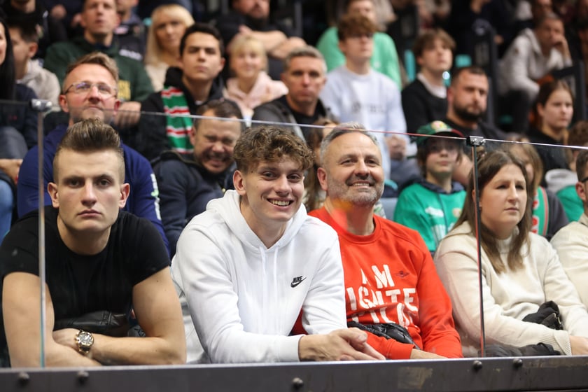 Śląsk Wrocław - Trefl Sopot, 23 grudnia 2023 r. - zdjęcia kibiców