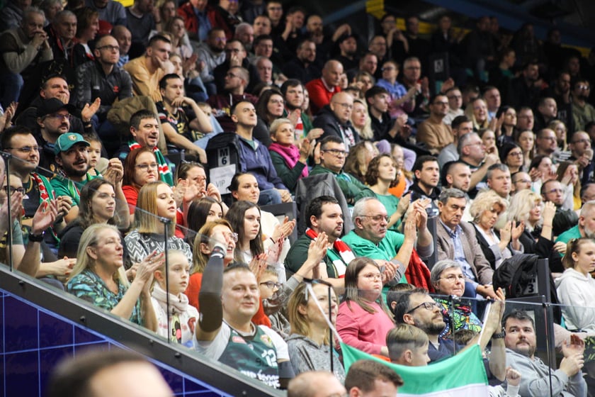 Koszykówka WKS Śląsk Wrocław - MKS Dąbrowa Górnicza. 7 stycznia 2024 Hala Orbita. Zdjęcia