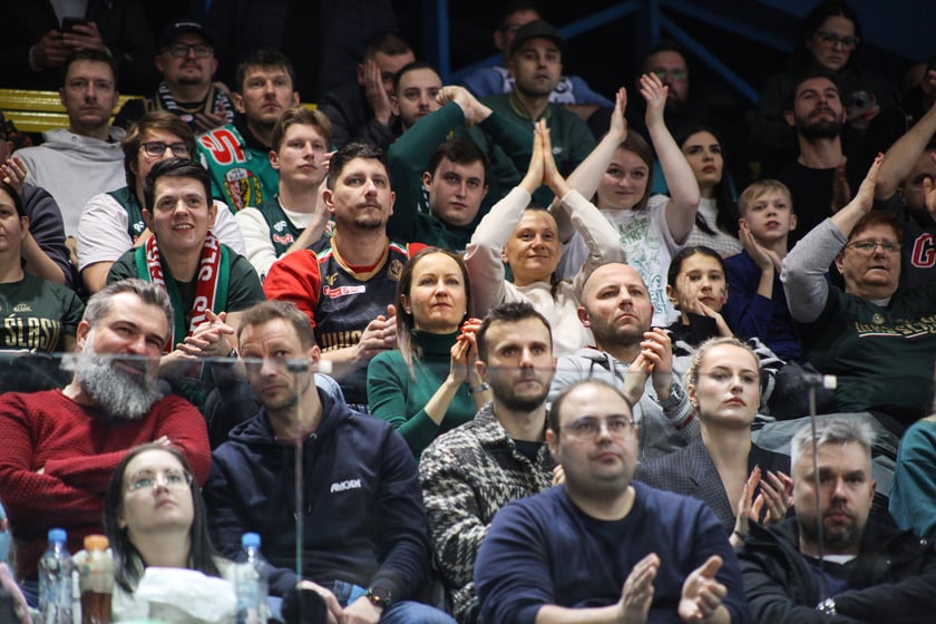 Koszykówka WKS Śląsk Wrocław - MKS Dąbrowa Górnicza. 7 stycznia 2024 Hala Orbita. Zdjęcia