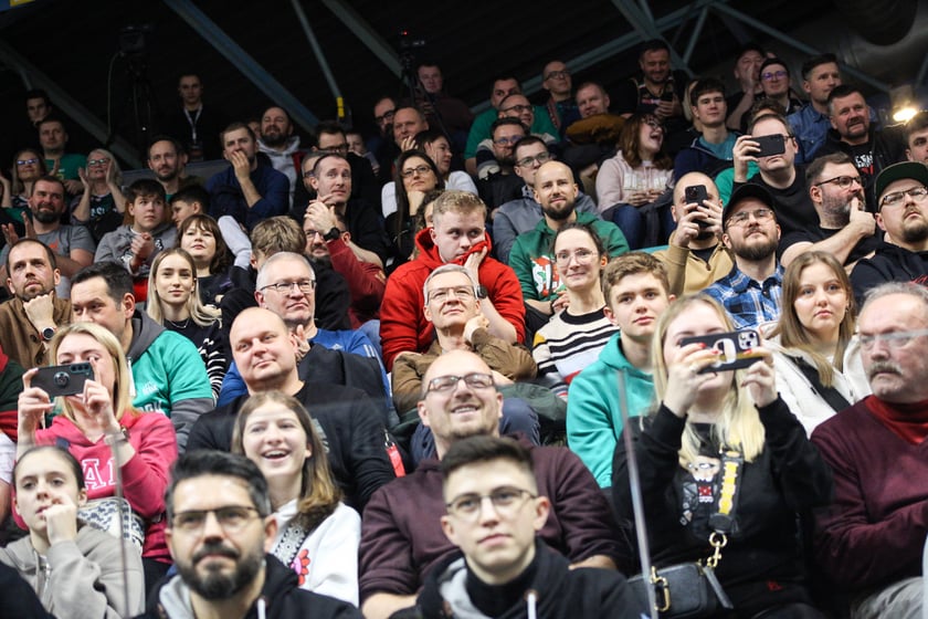 Koszykówka WKS Śląsk Wrocław - MKS Dąbrowa Górnicza. 7 stycznia 2024 Hala Orbita. Zdjęcia