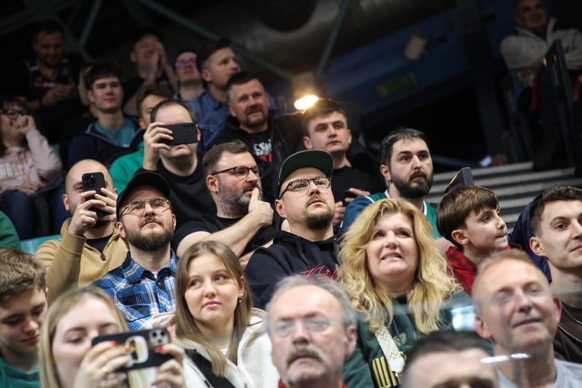 Koszykówka WKS Śląsk Wrocław - MKS Dąbrowa Górnicza. 7 stycznia 2024 Hala Orbita. Zdjęcia