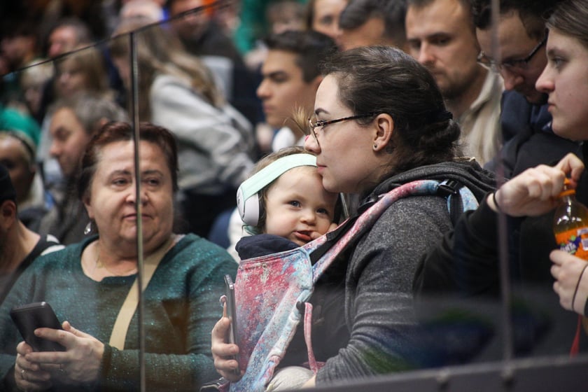 Koszykówka WKS Śląsk Wrocław - MKS Dąbrowa Górnicza. 7 stycznia 2024 Hala Orbita. Zdjęcia