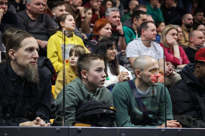 Koszykówka WKS Śląsk Wrocław - MKS Dąbrowa Górnicza. 7 stycznia 2024 Hala Orbita. Zdjęcia