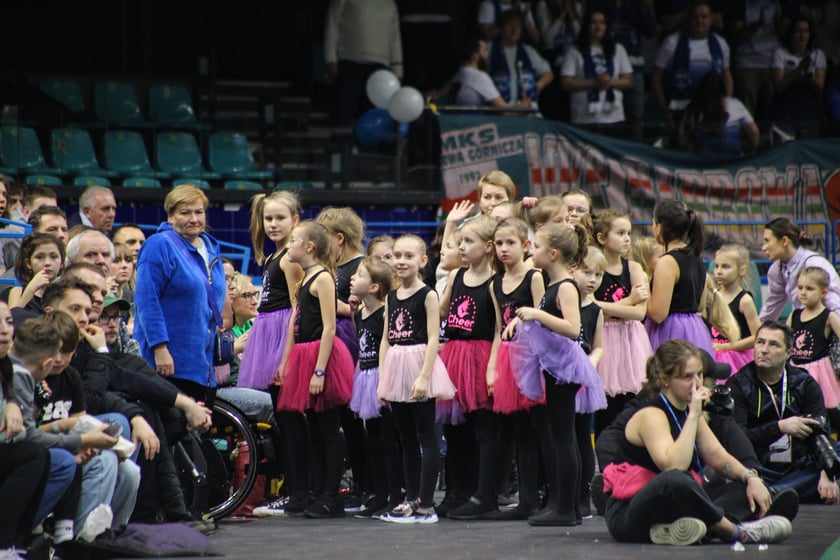 Koszykówka WKS Śląsk Wrocław - MKS Dąbrowa Górnicza. 7 stycznia 2024 Hala Orbita. Zdjęcia