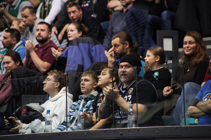 Koszykówka WKS Śląsk Wrocław - MKS Dąbrowa Górnicza. 7 stycznia 2024 Hala Orbita. Zdjęcia