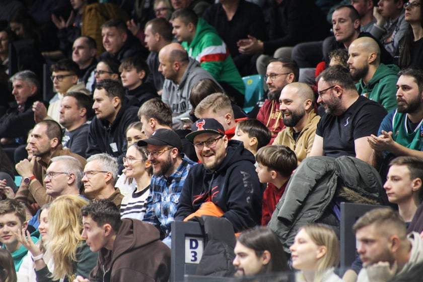 Koszykówka WKS Śląsk Wrocław - MKS Dąbrowa Górnicza. 7 stycznia 2024 Hala Orbita. Zdjęcia