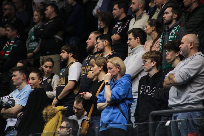 Koszykówka WKS Śląsk Wrocław - MKS Dąbrowa Górnicza. 7 stycznia 2024 Hala Orbita. Zdjęcia