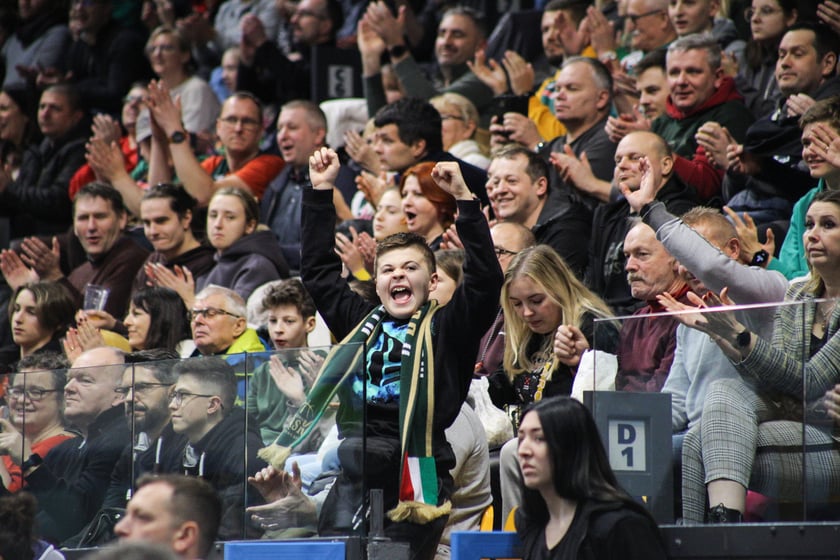 Koszykówka WKS Śląsk Wrocław - MKS Dąbrowa Górnicza. 7 stycznia 2024 Hala Orbita. Zdjęcia