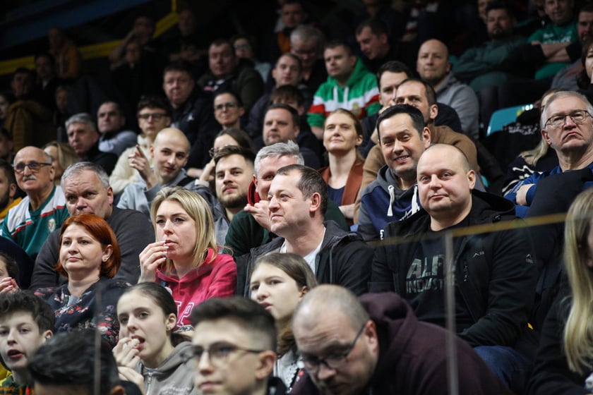 Koszykówka WKS Śląsk Wrocław - MKS Dąbrowa Górnicza. 7 stycznia 2024 Hala Orbita. Zdjęcia
