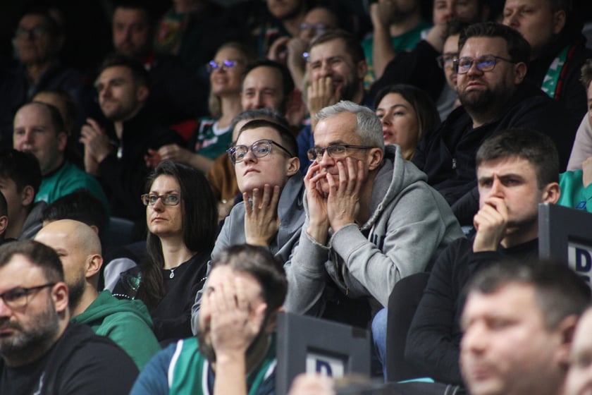 Koszykówka WKS Śląsk Wrocław - MKS Dąbrowa Górnicza. 7 stycznia 2024 Hala Orbita. Zdjęcia