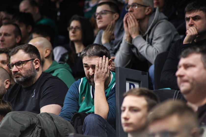 Koszykówka WKS Śląsk Wrocław - MKS Dąbrowa Górnicza. 7 stycznia 2024 Hala Orbita. Zdjęcia