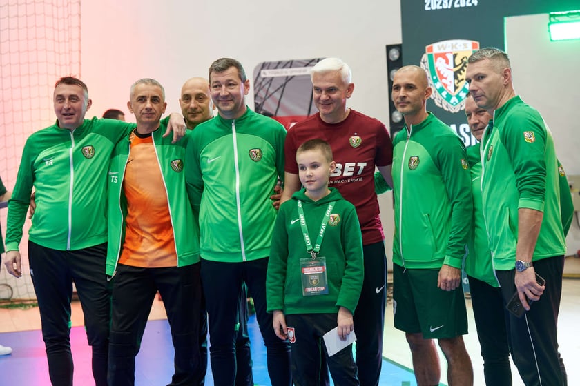 Charytatywny turniej piłkarski Tokar Cup, luty 2024, hala AWF Wrocław