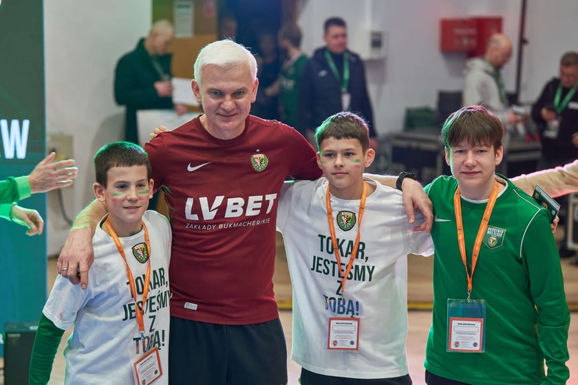 Charytatywny turniej piłkarski Tokar Cup, luty 2024, hala AWF Wrocław