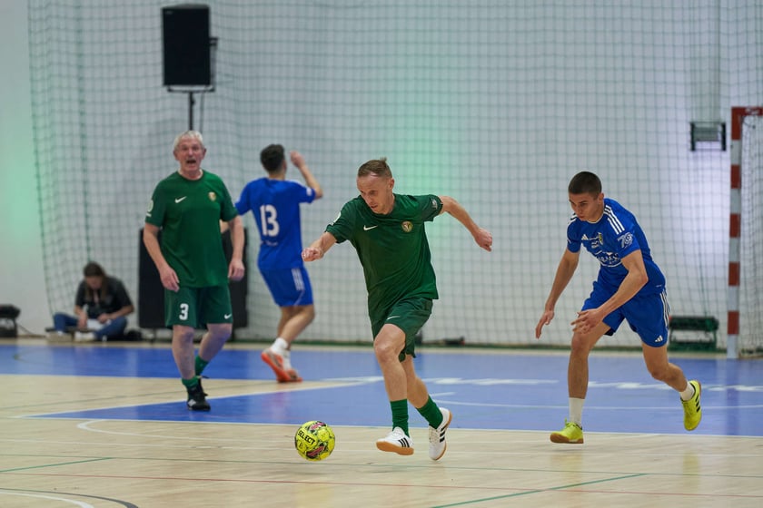 Charytatywny turniej piłkarski Tokar Cup, luty 2024, hala AWF Wrocław