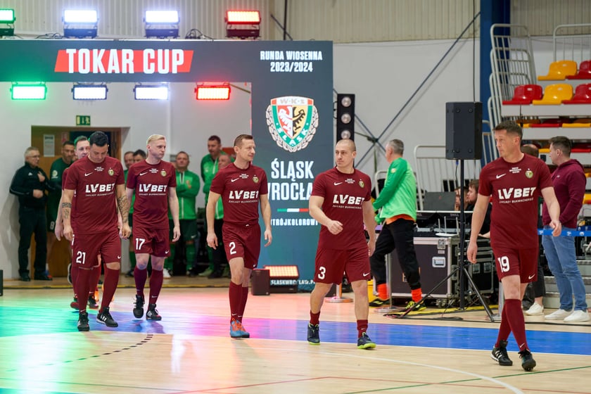 Charytatywny turniej piłkarski Tokar Cup, luty 2024, hala AWF Wrocław