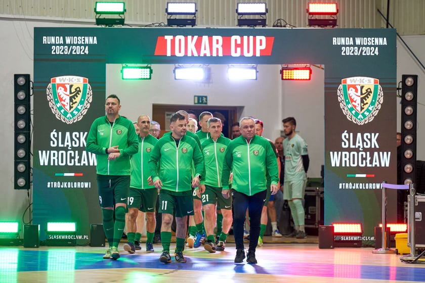 Charytatywny turniej piłkarski Tokar Cup, luty 2024, hala AWF Wrocław