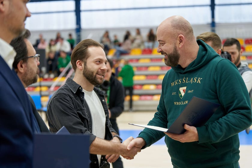 Charytatywny turniej piłkarski Tokar Cup, luty 2024, hala AWF Wrocław