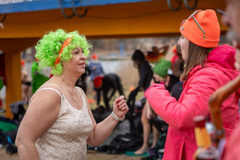 Wrocławskie Morsy na Morskim Oku - luty 2024