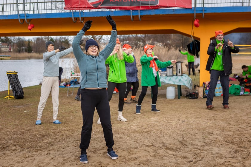 Wrocławskie Morsy na Morskim Oku - luty 2024