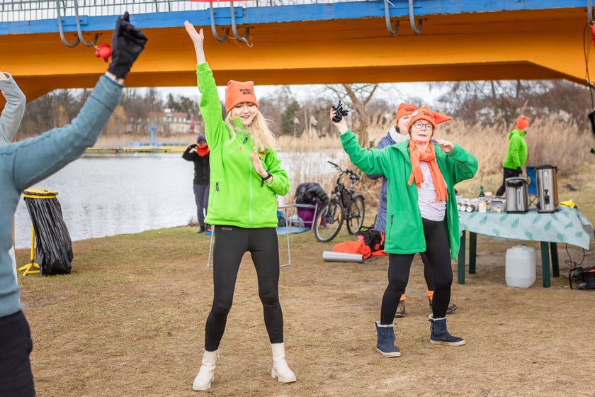 Wrocławskie Morsy na Morskim Oku - luty 2024