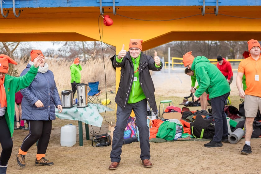 Wrocławskie Morsy na Morskim Oku - luty 2024