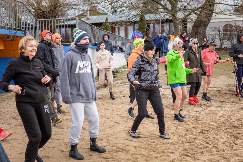 Wrocławskie Morsy na Morskim Oku - luty 2024