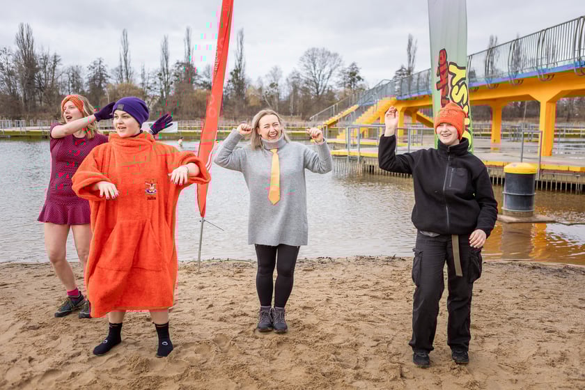 Wrocławskie Morsy na Morskim Oku - luty 2024