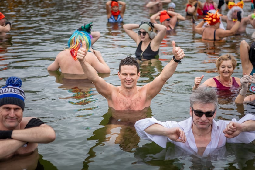 Wrocławskie Morsy na Morskim Oku - luty 2024