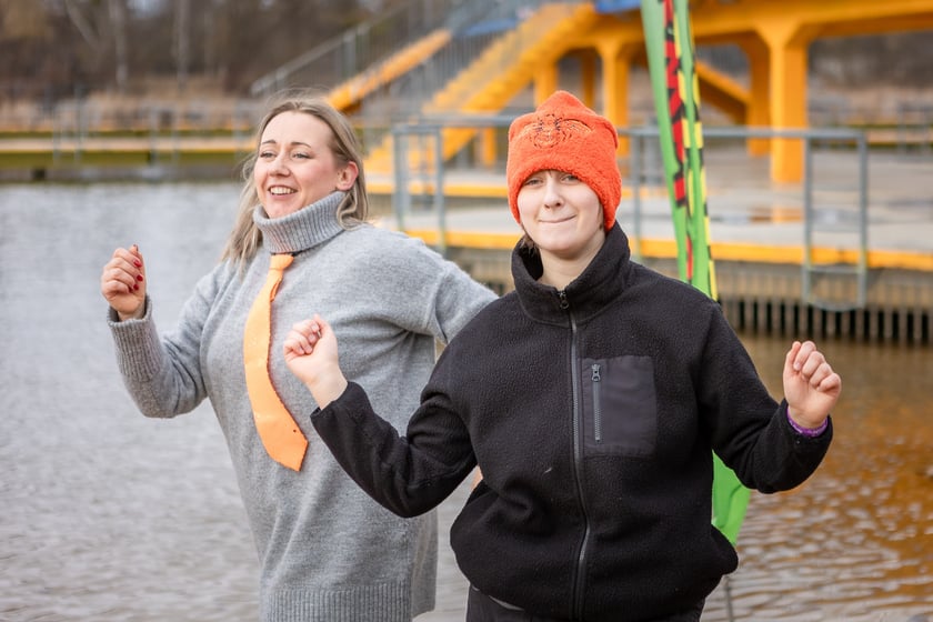 Wrocławskie Morsy na Morskim Oku - luty 2024