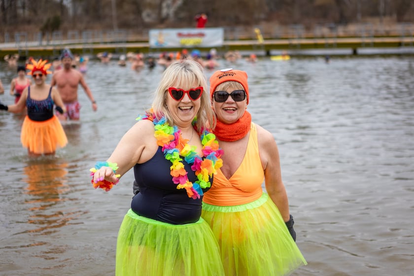 Wrocławskie Morsy na Morskim Oku - luty 2024