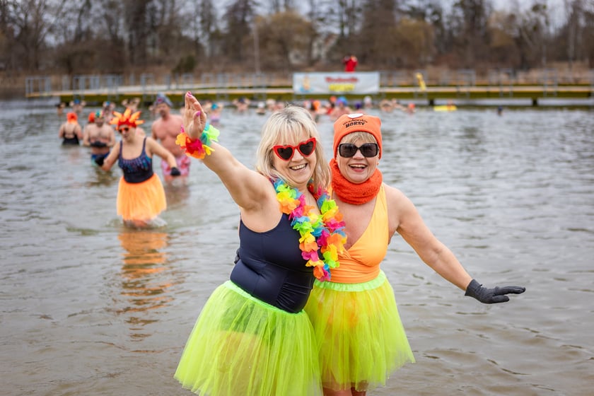 Wrocławskie Morsy na Morskim Oku - luty 2024