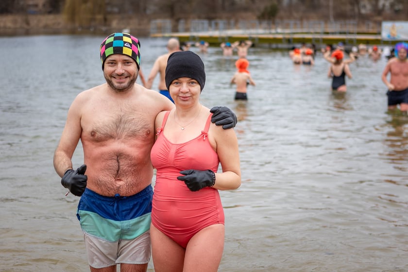 Wrocławskie Morsy na Morskim Oku - luty 2024