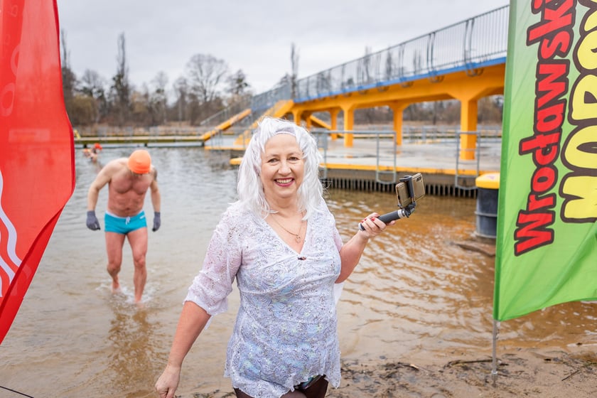 Wrocławskie Morsy na Morskim Oku - luty 2024