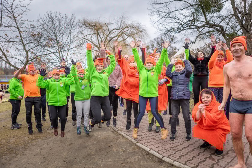 Wrocławskie Morsy na Morskim Oku - luty 2024