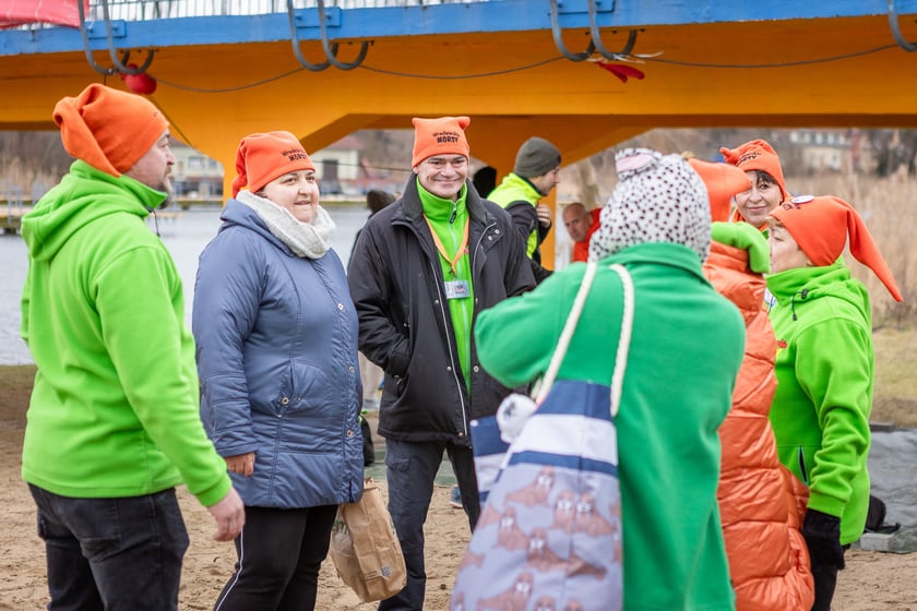 Wrocławskie Morsy na Morskim Oku - luty 2024