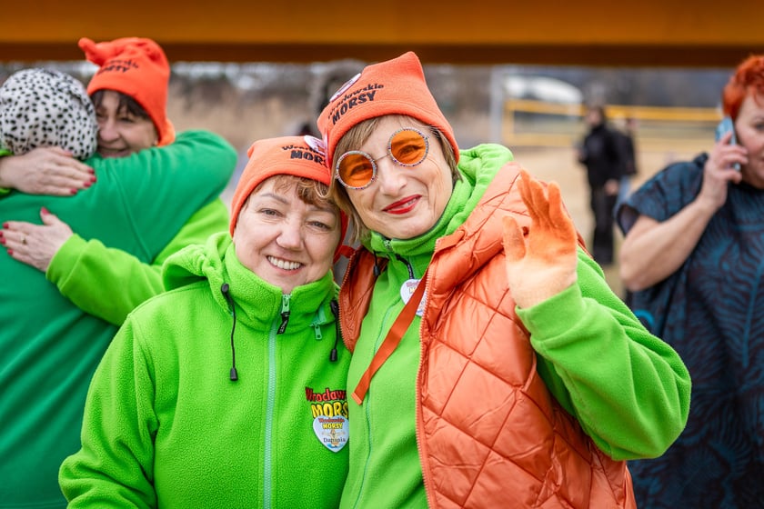 Wrocławskie Morsy na Morskim Oku - luty 2024