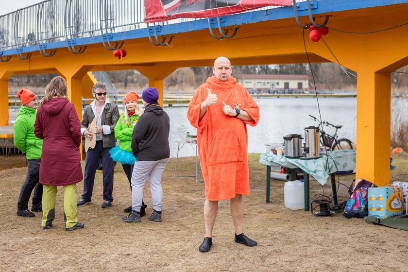 Wrocławskie Morsy na Morskim Oku - luty 2024