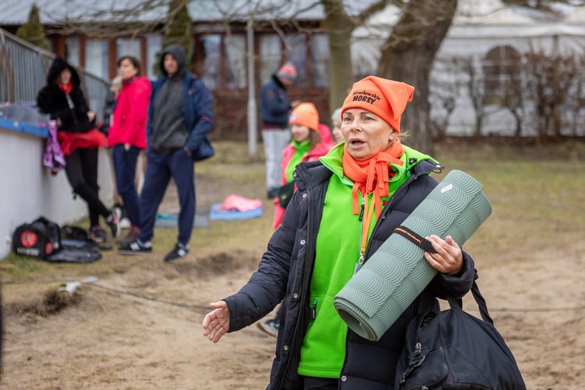 Wrocławskie Morsy na Morskim Oku - luty 2024
