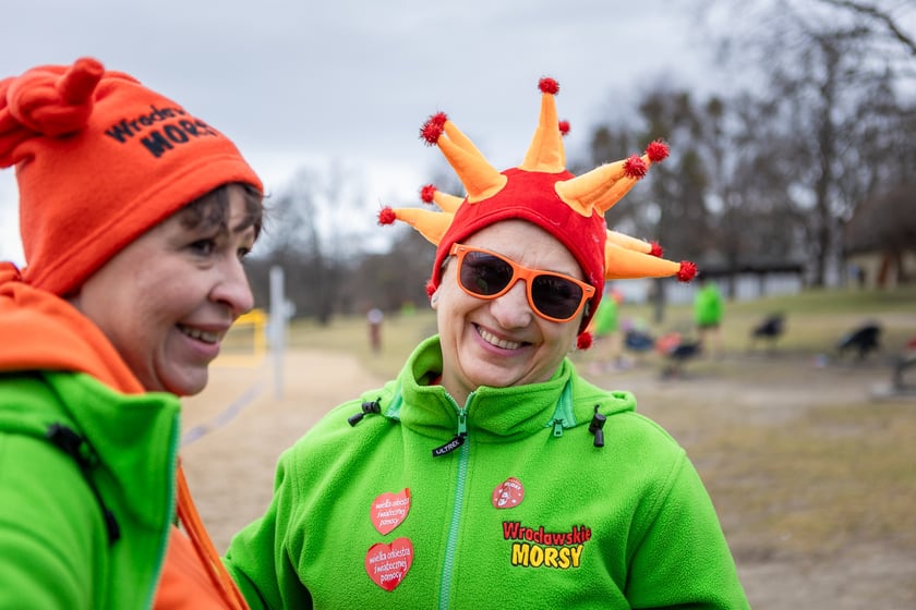 Wrocławskie Morsy na Morskim Oku - luty 2024