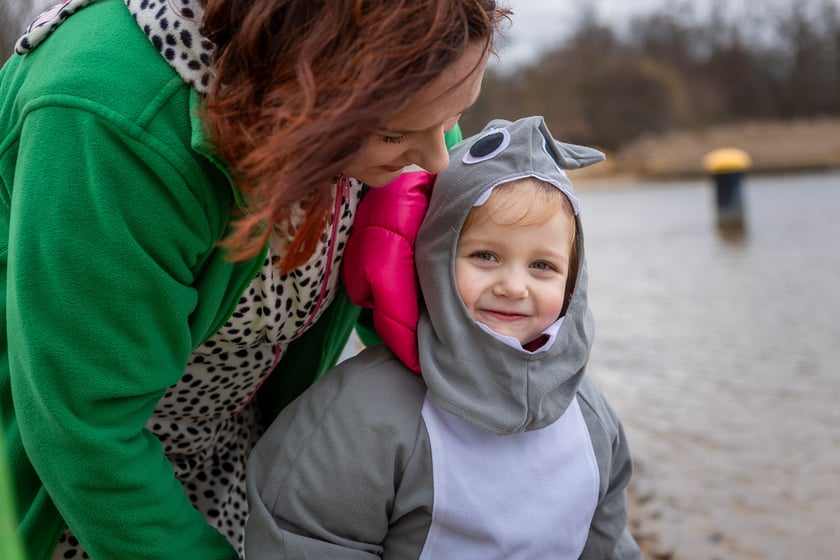 Wrocławskie Morsy na Morskim Oku - luty 2024