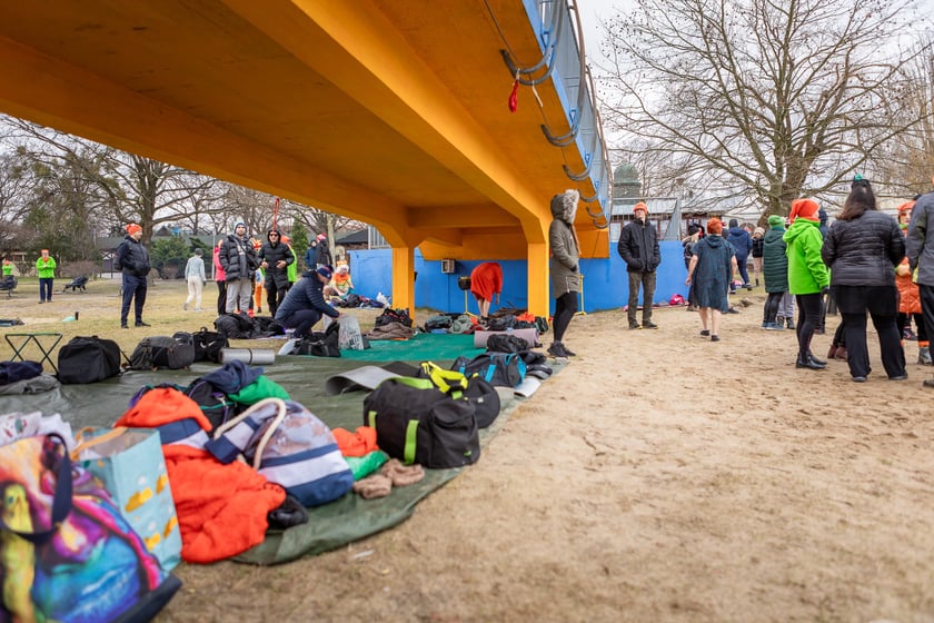 Wrocławskie Morsy na Morskim Oku - luty 2024